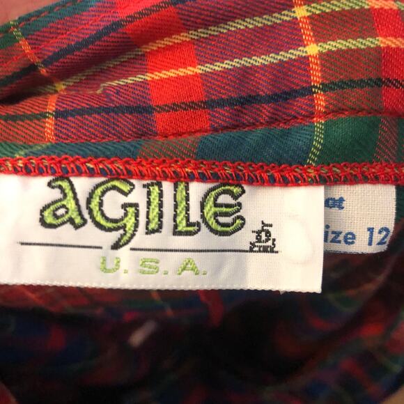 American Vintage Tarten Agile wrap skirt with pockets size 12 - Picture 5 of 11
